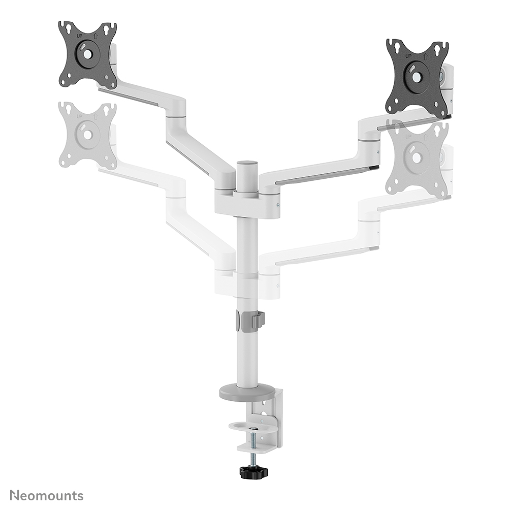 Neomounts DS60-425WH2 Support d'écran à fixer 17-27" - économie d'espace